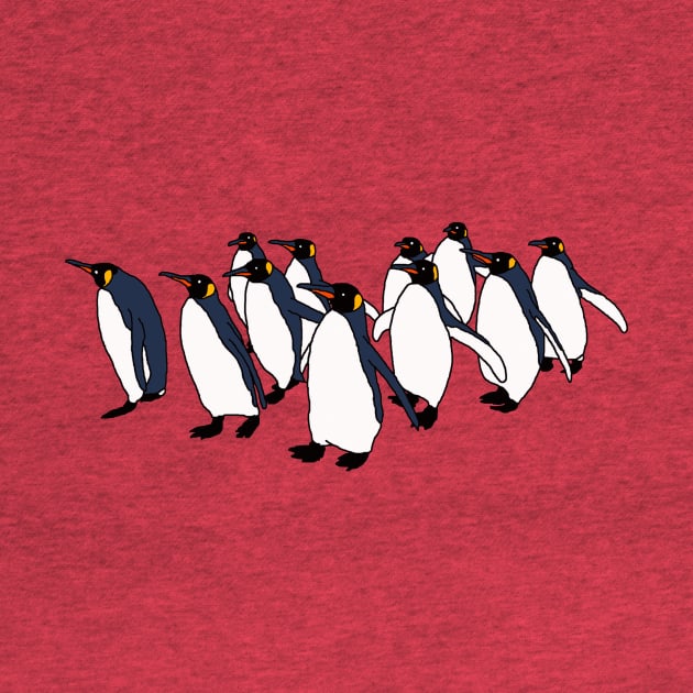 March of Penguins by lamaisondulapino